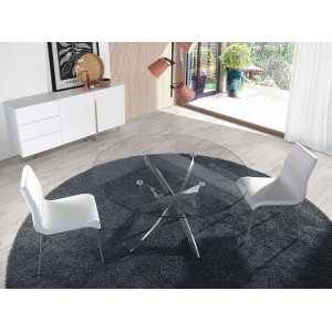 MONIQ - II design komód - fehér - 180cm