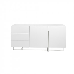 MONIQ - II design komód - fehér - 180cm
