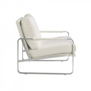 PAMPLONA design fotel - fehér