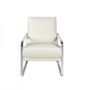 PAMPLONA design fotel - fehér