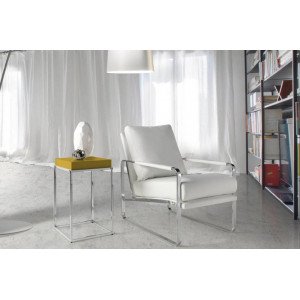 PAMPLONA design fotel - fehér Angel Cerdá