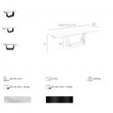 BARAKALDO design bővíthető étkezőasztal - 180-270cm