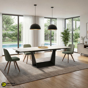 BARAKALDO design bővíthető étkezőasztal - 180-270cm