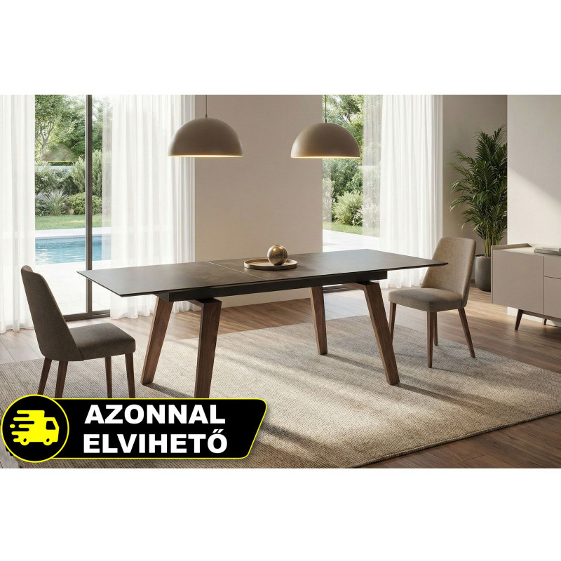 SANTIAGO design bővíthető kerámia étkezőasztal - 180-230cm