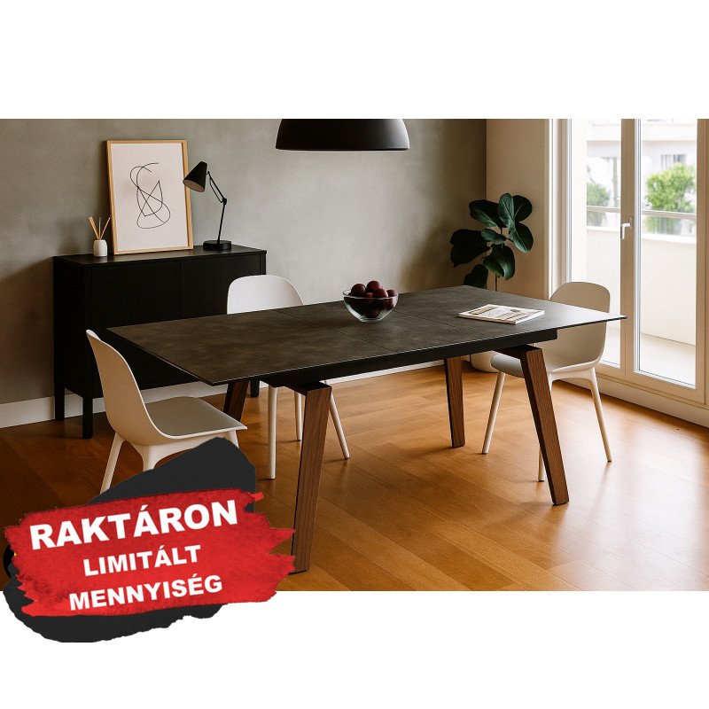 SANTIAGO design bővíthető kerámia étkezőasztal - 180-230cm