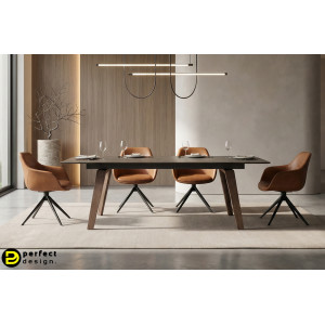 SANTIAGO design bővíthető kerámia étkezőasztal - 180-230cm