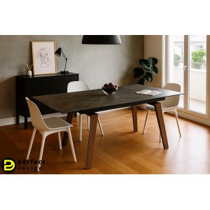 SANTIAGO design bővíthető kerámia étkezőasztal - 180-230cm