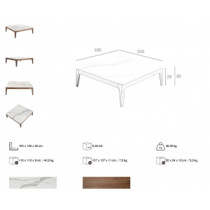 ELSA design dohányzóasztal