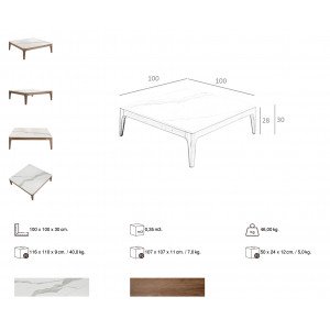 ELSA design dohányzóasztal
