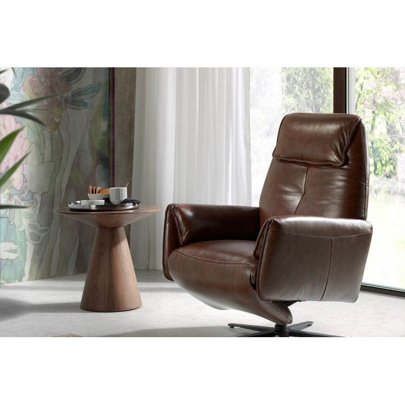 ROTUNDO design lerakóasztal - dió