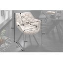 MATCH - III design szék - greige