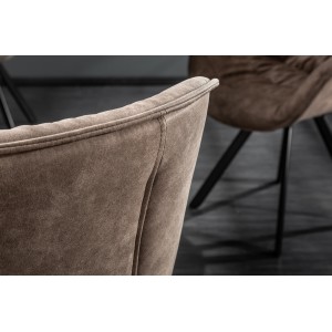 MATCH design szék - taupe