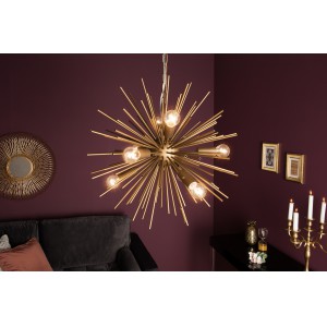 STRAW modern függőlámpa - arany - 50cm Függőlámpák