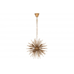 STRAW modern függőlámpa - arany - 50cm