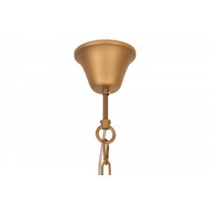 STRAW modern függőlámpa - arany - 50cm
