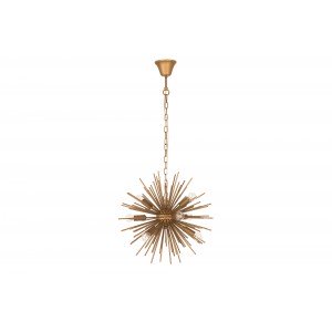 STRAW modern függőlámpa - arany - 50cm