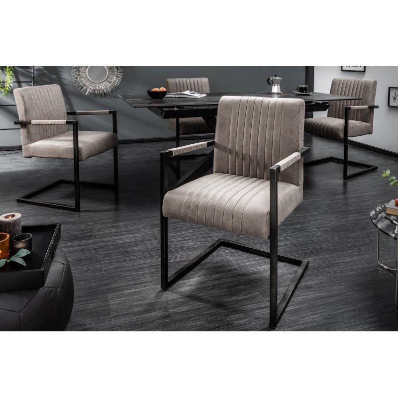 ASTON - II design szék - taupe