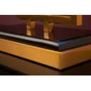 LEONOR design asztali lámpa - arany - 56cm