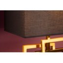 LEONOR design asztali lámpa - arany - 56cm