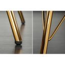 SCANDINAVIA design bársony szék - mályva