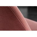 SCANDINAVIA design bársony szék - mályva