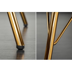 SCANDINAVIA design bársony szék - mályva