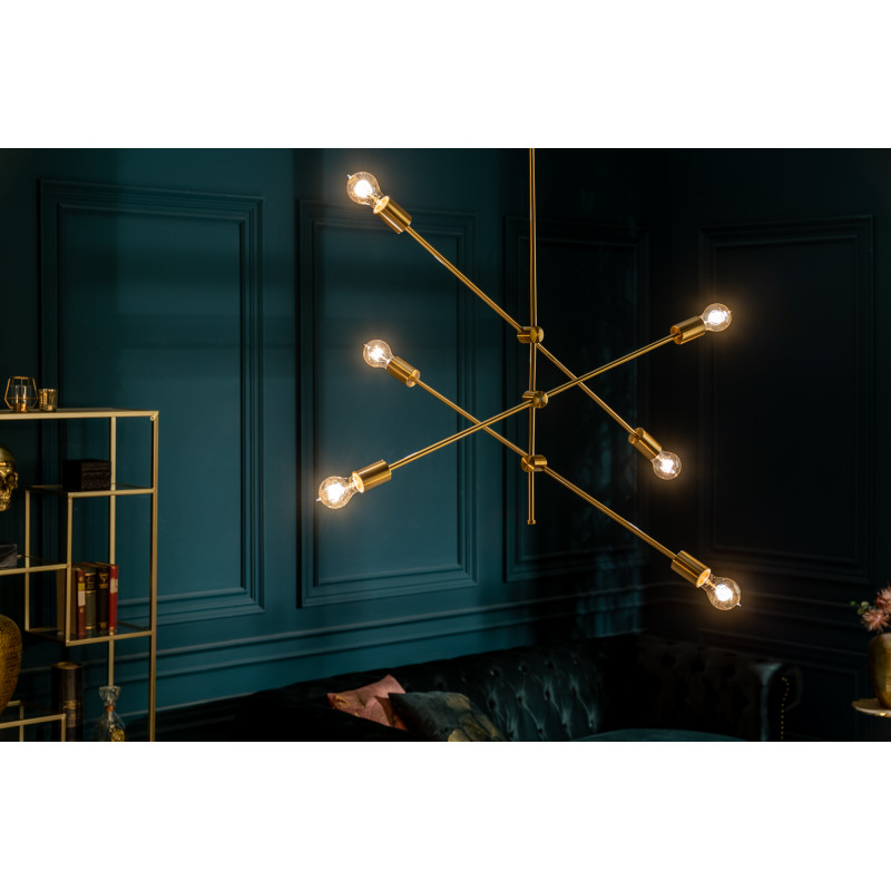 VARIATION design függőlámpa - arany