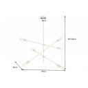 VARIATION design függőlámpa - arany