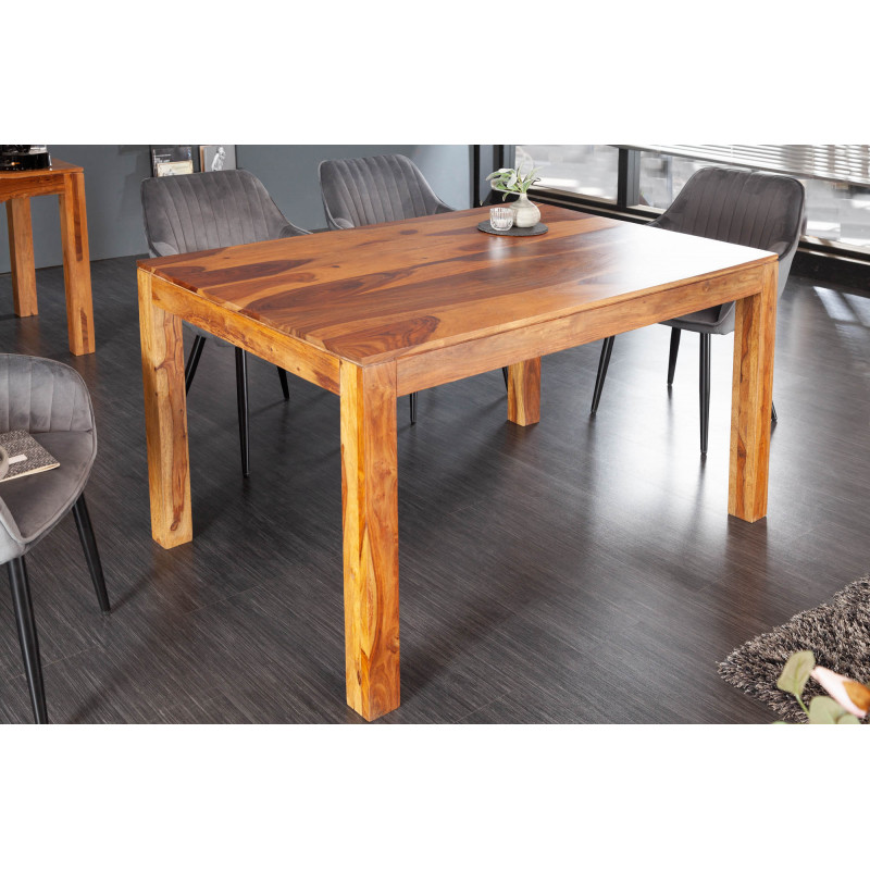 LAGOS tömör rózsafa étkezőasztal - 140cm