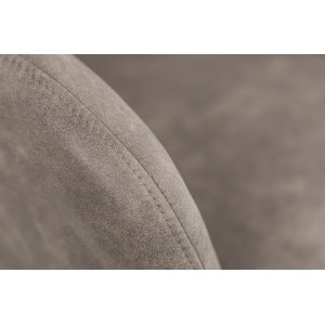 MATCH - design forgószék - taupe