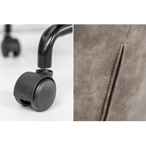 MATCH - design forgószék - taupe