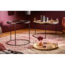 ORIENTAL keleties lerakóasztal szett - arany