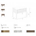 ESPERANZA design éjjeliszekrény