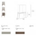 PANDORA design szekrény