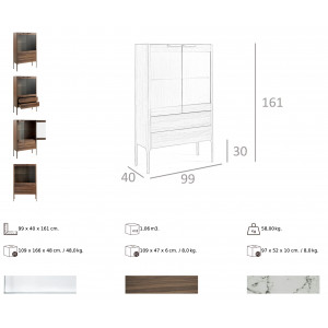 ESPERANZA design dió szekrény