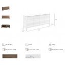 ESPERANZA design dió komód - 179cm