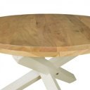 CROSS tömör akácfa étkezőasztal