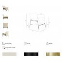 PASCAL luxus bőr fotel