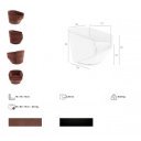 MOUSSE design fotel - korall