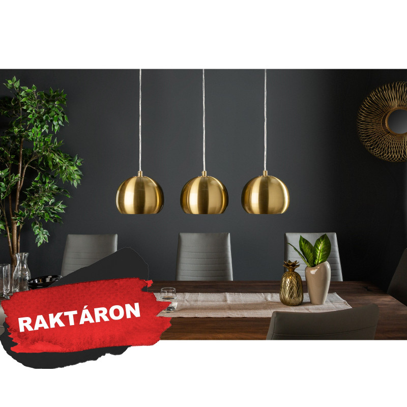 GOLDEN BALL design függőlámpa - arany