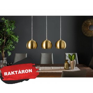GOLDEN BALL design függőlámpa - arany Függőlámpák