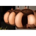 PERLOTTA modern függőlámpa - rosegold