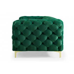 MAGNOLIA design kanapé - zöld bársony