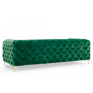 MAGNOLIA design kanapé - zöld bársony