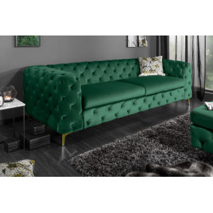 MAGNOLIA design kanapé - zöld bársony