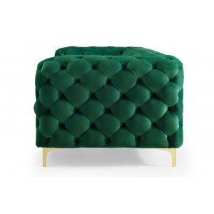 MAGNOLIA design kanapé - zöld bársony
