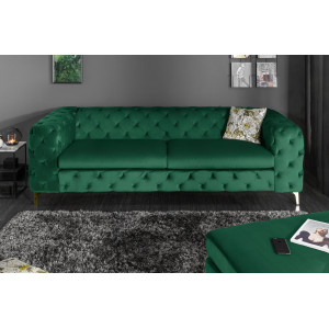 MAGNOLIA design kanapé - zöld bársony