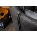 LOUNGER design szék - szürke/antracit