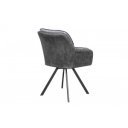 LOUNGER design szék - szürke/antracit