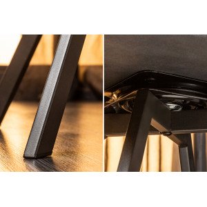 LOUNGER design szék - szürke/antracit